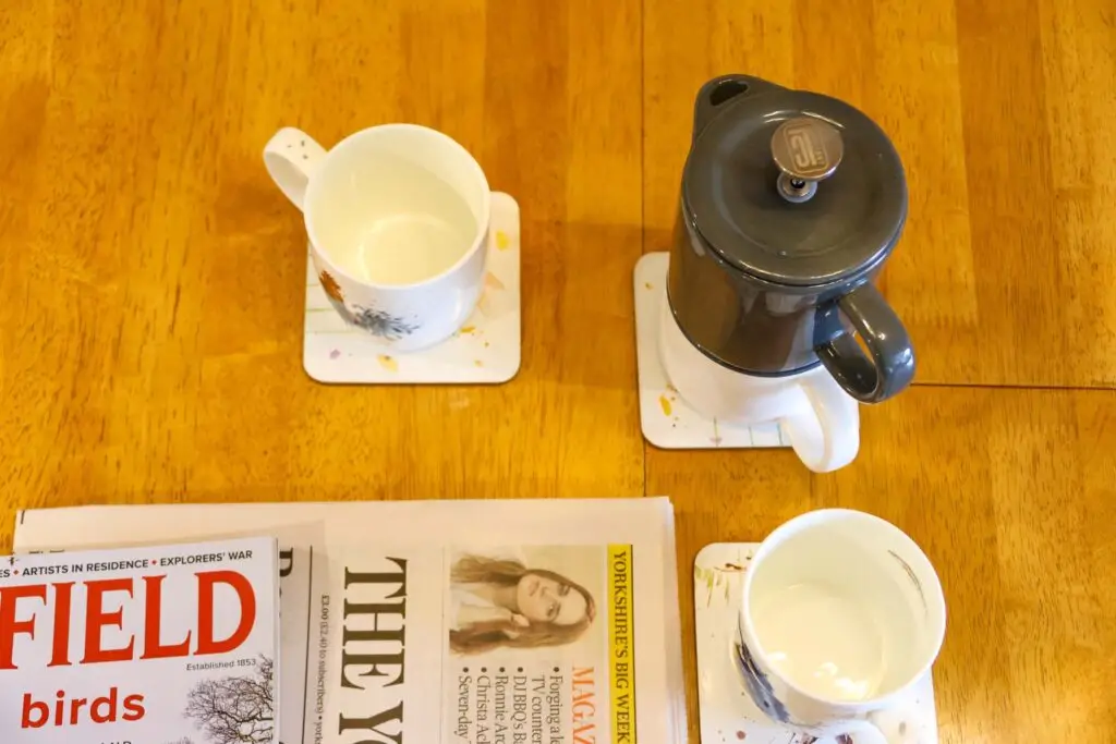Preparing for an exciting day in the Yorkshire Wolds